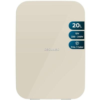 Cecotec - Kleiner Kühlschrank Mini-Kühlschrank de 20L Bolero MiniCooling 20L Bahamas Beige.