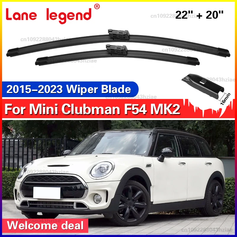 Auto Wischer Klingen Für Mini Clubman F54 MK2 2015 - 2023 Windschutzscheibe Windschutz Frontscheibe Klingen Auto Zubehör 2021 2022 22 "20" Image