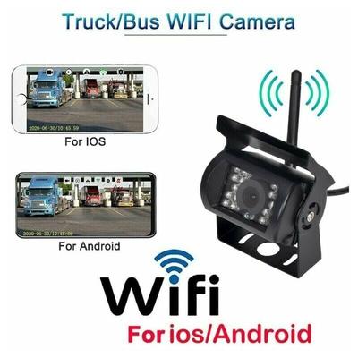 Jalleria - 12V-24V wifi hd Drahtlose Rückfahrkamera für lkw Weitwinkel 170 Grad
