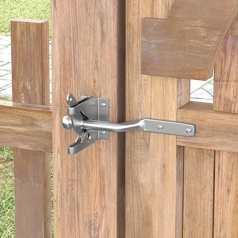 1 Satz Zaunscharnierstifte, Eisenriegel, Türschloss, Haustür, Schnalle, Gartenbeschläge, Tür- und Fensterbeschläge, Türschließer