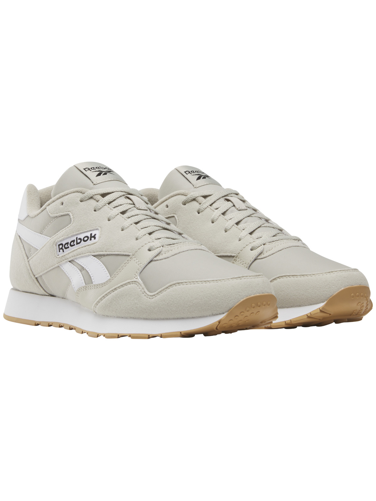 Sneaker REEBOK CLASSIC "REEBOK ULTRA FLASH", Herren, Gr. 45,5, weiß (sport beige, sport beige, weiß), Synthetik, Textil, Schuhe Sneaker