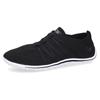 Barfußschuh DOCKERS BY GERLI, Damen, Gr. 42, schwarz-weiß (schwarz, weiß), Textil, sportlich, Schuhe, Schlupfschuh, Sneaker, Sommerschuh in lässiger Strick-Optik