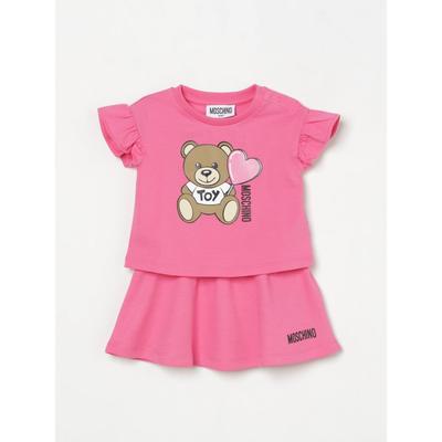 Moschino Jumpsuit MOSCHINO Kids color Fuchsia