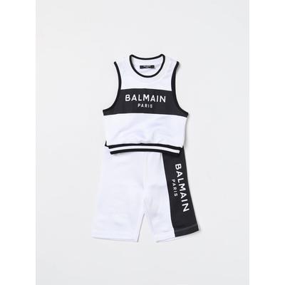 Balmain Kids Dress Kids color White