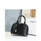 Sac messager au design léger rétro pour femme, pochette noire, même style, nouveau, mode, 2025
