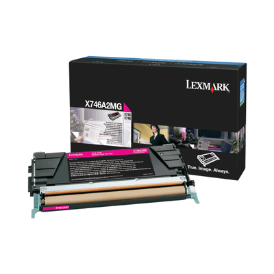 Lexmark Standard Yield Laser Toner Cartridge - Magenta - 1 / Pack - 7000 Pages