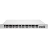 Meraki Ms210-48Fp Ethernet Switch - 48 Ports - Manageable - 3 Layer Supported - Modular - 4 Sfp Slots - 882 W Power Consumption - Twisted Pair, Optical Fiber