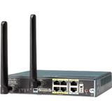 Cisco C819 M2M Hardened Secure Router With Smart Serial - 5 Ports - 4 Rj-45 Port(S) - Management Port - 1 Gb - Gigabit Ethernet
