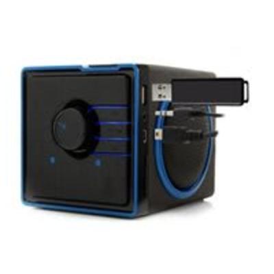 Gogroove Sonaverse Ggsvbx0110Bkus Portable Speaker System - 6 W Rms - Black - 80 Hz To 20 Khz - Battery Rechargeable - Usb