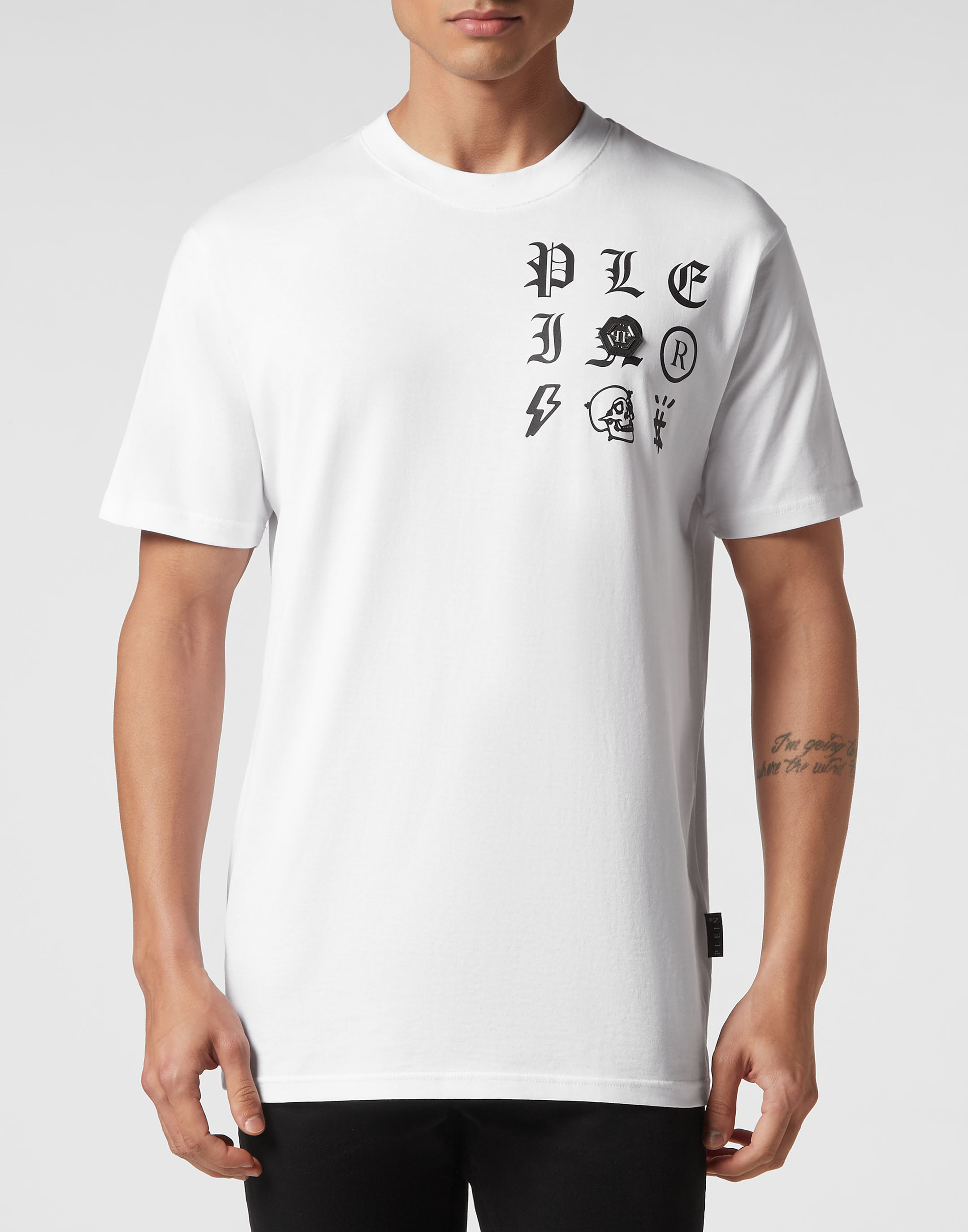 T-Shirt Gothic Plein M