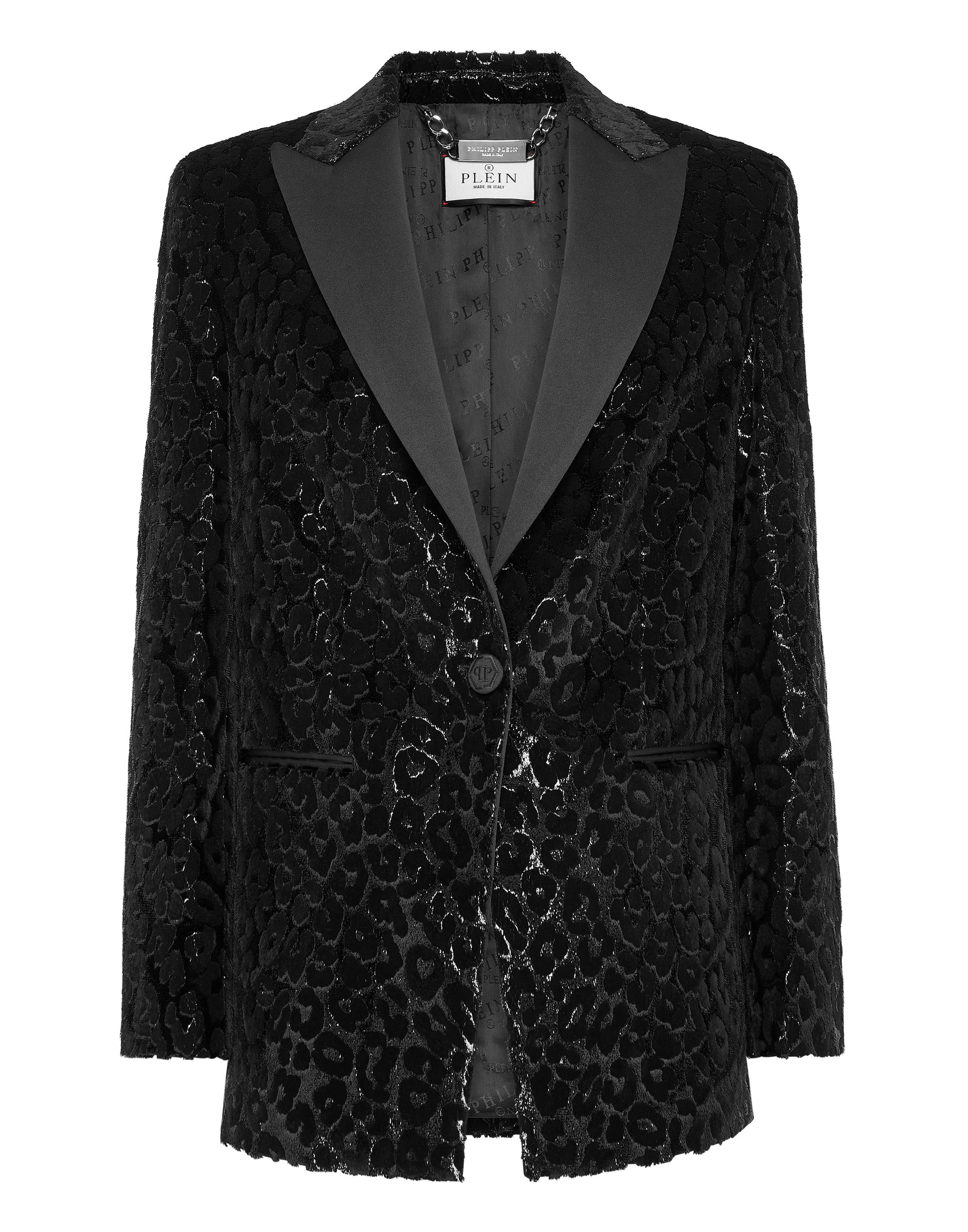 Einknopf-Blazer Slim Fit Image