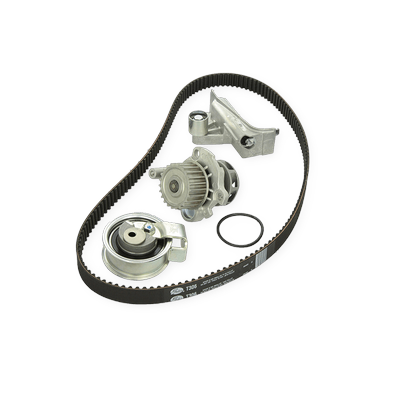 SKF Wasserpumpe + Zahnriemensatz VW,AUDI,SKODA VKPC 81341-1 04E121600AD,04E121600BG,04E121600CB Wasserpumpe + Zahnriemenkit 04E121600CT,04E121600P Image