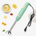 Frullatore a immersione Smerigliatrice elettrica per verdure per alimenti Frullatore a immersione per frullati Salse Zuppe per alimenti per bambini