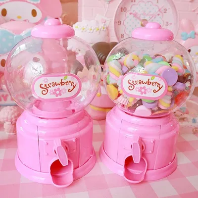 1pc-Candy Machine Cute Candy Dispenser Portable Bank Deposit Box Sweets Machine Nice Gift for
