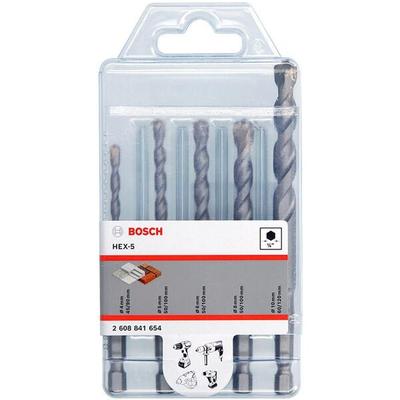 BOSCH Betonbohrer-Set »HEX-5« 5-teilig grau Image