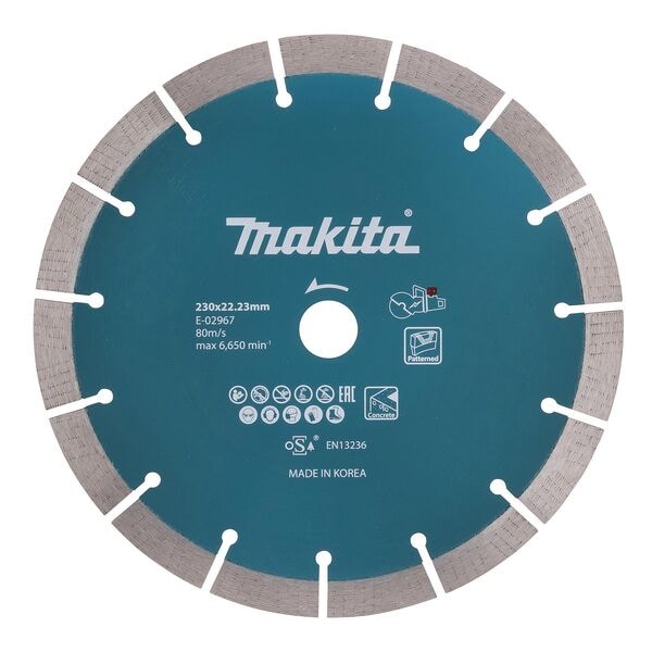 makita Trennscheibe »E-02967« 23 cm grau Image