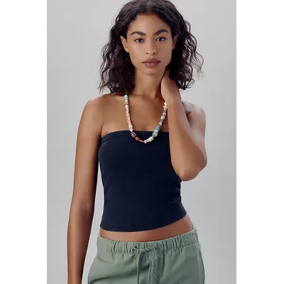 The Sunny Strapless Tube Top by Pilcro