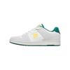 Skateschuh DC SHOES "Manteca 4 S", Gr. 5(37), sanftes weiß, dunkelgrün, 53.02% Leder, 46.98% Synthetikmaterial, Schuhe