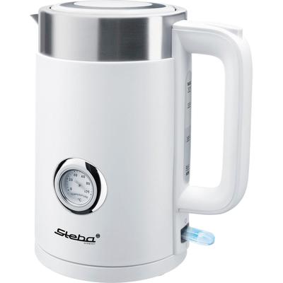 STEBA Wasserkocher "WK 10 Bianco", weiß, B:22cm H:23,5cm T:15cm, Wasserkocher