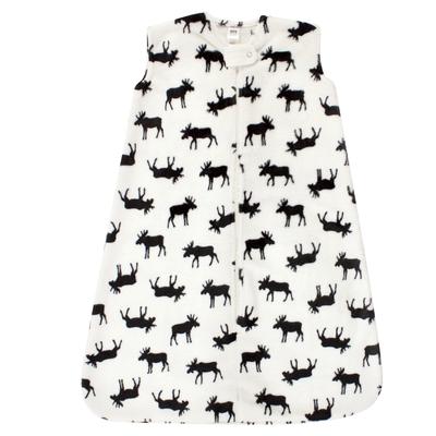Hudson Baby Plush Sleeveless Sleeping Bag, Sack, Blanket, Moose