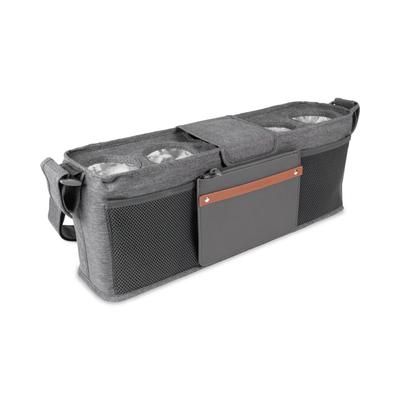 Parent Console with 4 Insulated Cup Holders-Black