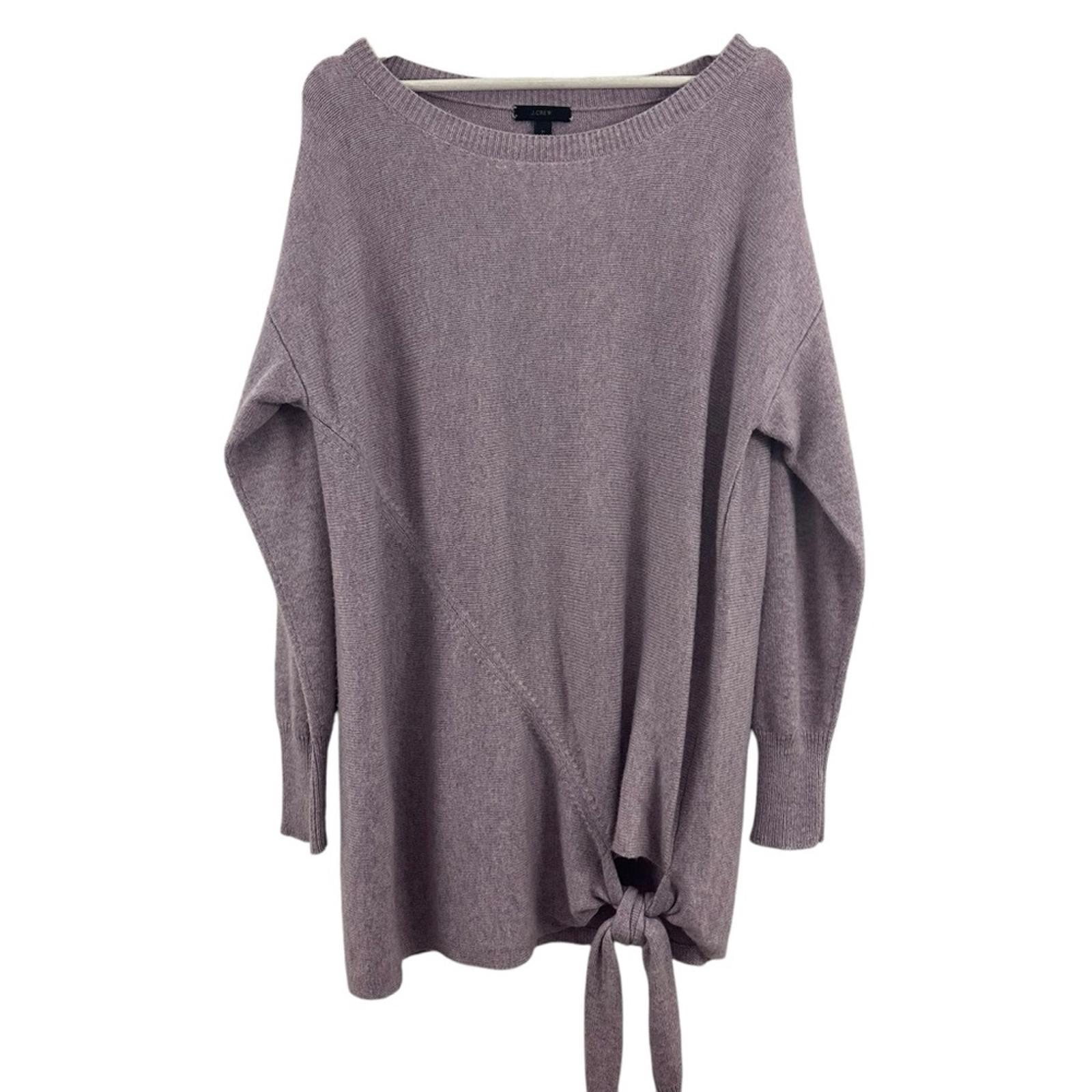 J. Crew Sweaters | J. Crew Women’s Wool Blend Boatneck Sweater Heather Orchid Lavender Size M | Color: Purple | Size: M