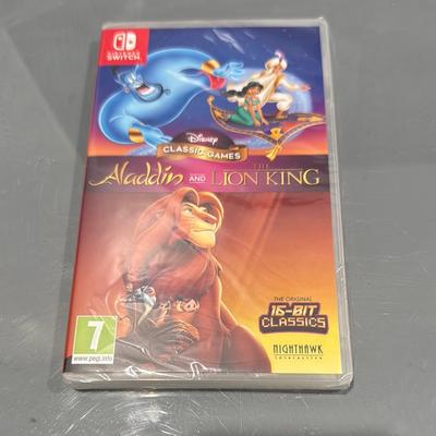 Disney Video Games & Consoles | Disney Red Video Game Aladdin And The Lion King-Sealed | Color: Red | Size: Os