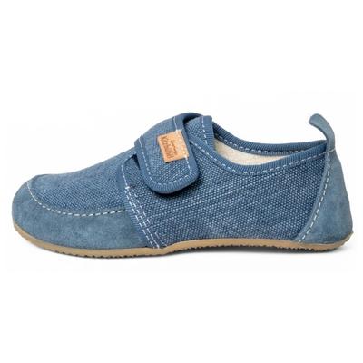 Living Kitzbühel - Kid's Klettmodell Ulli Uni - Hüttenschuhe 27 | EU 27 grau/blau Image
