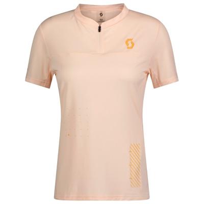 Scott - Women's Tee Trail Vertic Zip S/S - Radtrikot Gr L beige Image