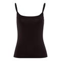 Les Lunes Spaghettiträger Top Damen schwarz, XL