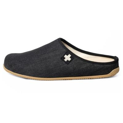 Living Kitzbühel - Uni Gipfelkreuz Pantoffel - Hüttenschuhe 44 | EU 44 grau Image