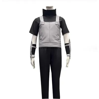 Shippuden Hatake Kakashi Uchiha Itachi Anbu Ninja Uniform Anime Cosplay Kostüm Image