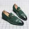 Klassische formelle Herrenschuhe, Schwarz, Braun, ein Schritt, leicht, hochwertige Lefu-Schuhe,