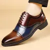 Luxus männer Brogue Schuhe Karree Mischfarben Männer Kleid Schuhe Business Büro Wohnungen Elegante Männer Party Hochzeit Schuhe große Größe