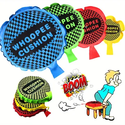 3 Größe Trickery Furzkissen zum Erstellen von Partyatmosphäre Lustiger praktischer Witz Streich Requisite Whoopee Pad Kissen Aprilscherz ZSY Image