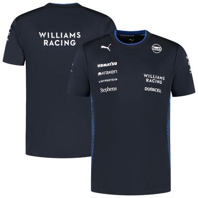 Williams Racing 2025 Team-T-Shirt – Marineblau Image