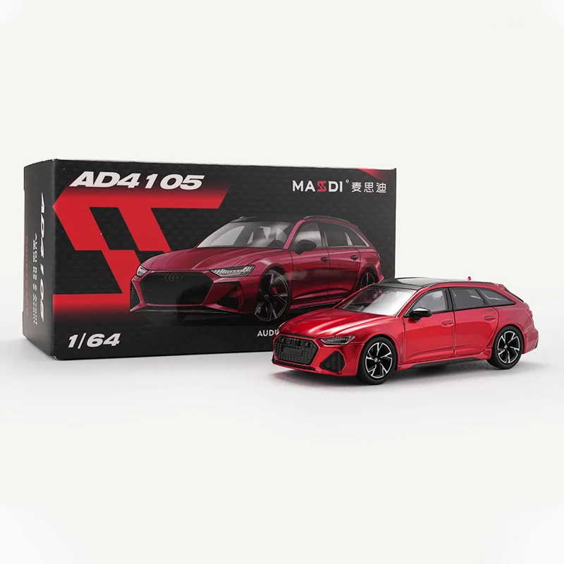 Maßstab 1:64 RS6 Avant AD4105 AD4104 Simulation Legierung Auto Modell Statische Anzeige Sammeln Spielzeug Geschenk Souvenir Dekoration Image