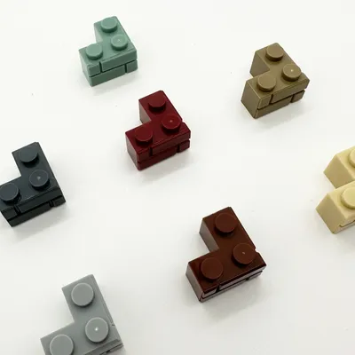 400 stücke Moc Ziegel 1x2 Wand würfel Häuser Bausteine Zubehör montiert Partikel kompatibles DIY Image