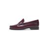 Loafer HENRY STEVENS "Hunter M PL", Herren, Gr. 45, rot (bordeaux), Leder, elegant, Schuhe