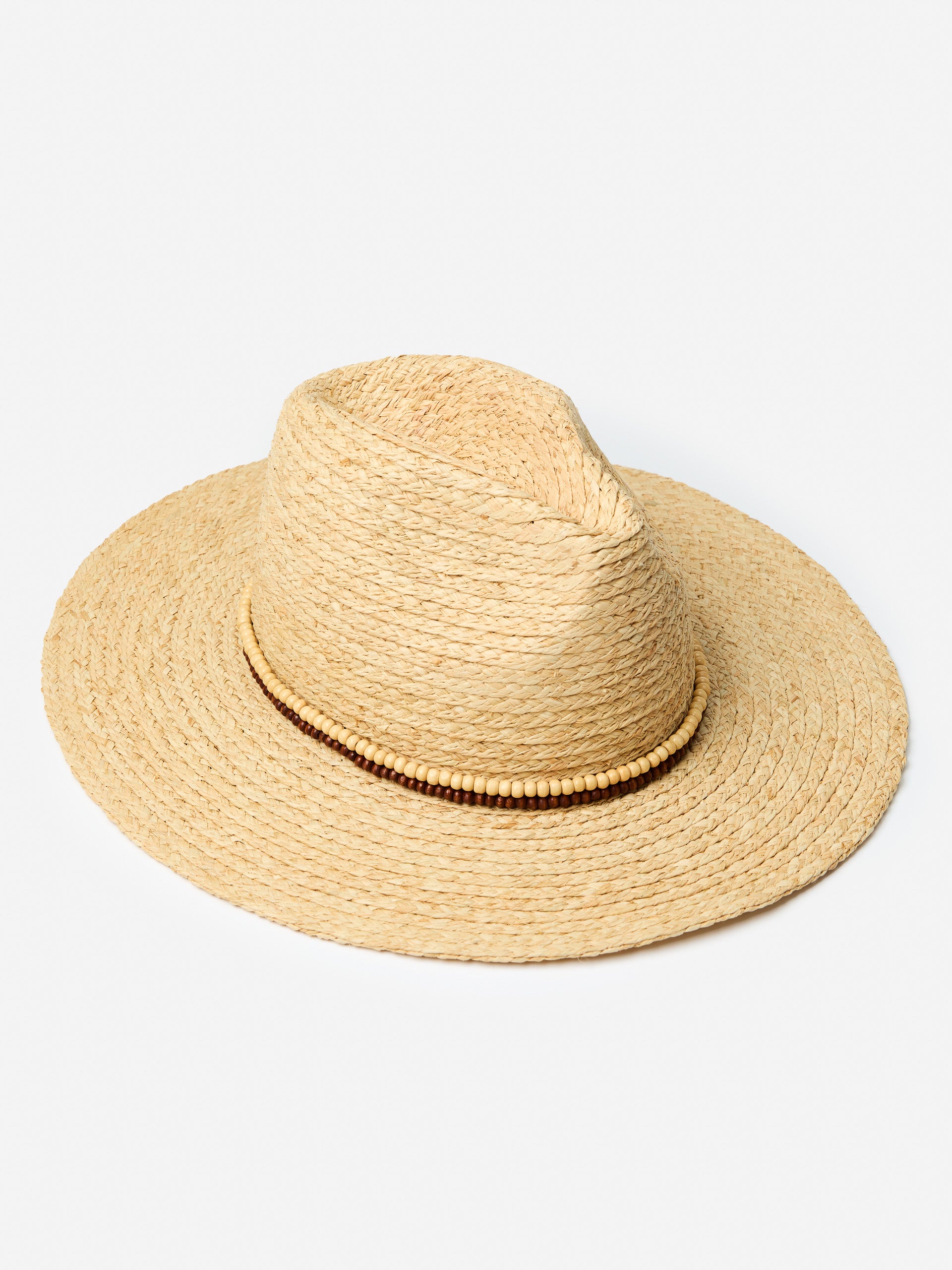 J.McLaughlin Women's Bethany Raffia Hat Natural