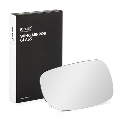 RIDEX Außenspiegelglas VW 1914M0170 1T0857522,1T0857522H Spiegelglas,Spiegelglas, Außenspiegel Image