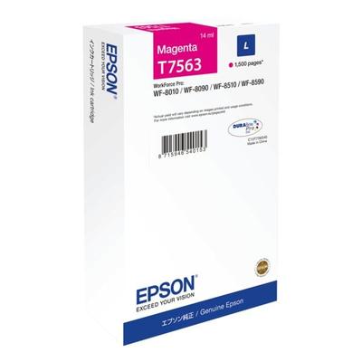 Epson Tintenpatrone »C13T75634N« T7563 pink Image