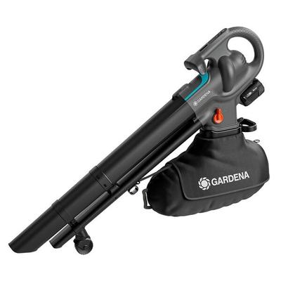 GARDENA Laubbläser »PowerJetCollect« inkl. Akku und Ladegerät blau