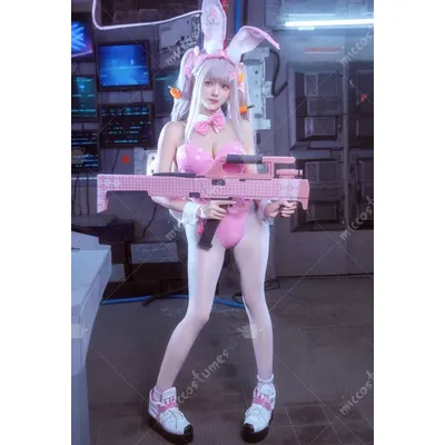 Cosplay.fm Women's Alice Cosplay Costume Bodysuit with Leggings and Hair Band Halloween Cosplay