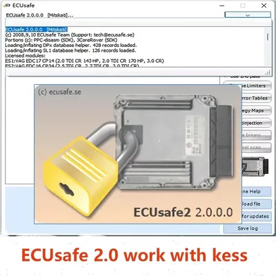 ECU Safe 2.0 Hot Selling ECUSafe 2.0 ECU ECM 2.0 Diagnostic Tool CD DVD Software For Car and Trucks