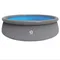 Piscine gonflable ronde extérieure grande Escalator piscine en filet piscine extérieure pliable