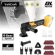 Outil multiple oscillant sans balais 600W, 21000OPM, scie électrique sans fil pour le travail du bois, outil de décoration de la maison pour batterie DeWalt