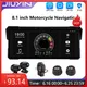 8.1 '' Navigazione GPS per moto 2K HD Lettore multimediale Registratore Wireless CarPlay Android