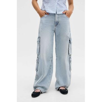 Lioness Light Blue Renewal Jeans - Blue S at Urban Outfitters