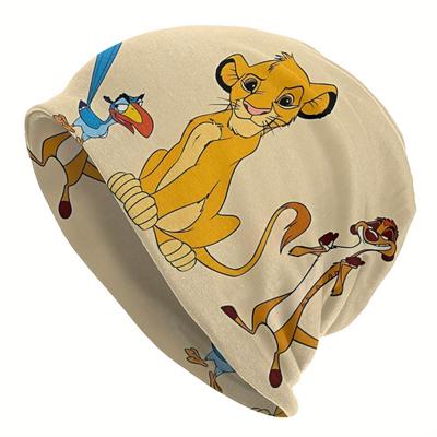 TEMU Bonnet Hats Men Women's Thin Hat Zazu And Cartoon Autumn Spring Warm Cap Street Skullies Beanies Caps Image